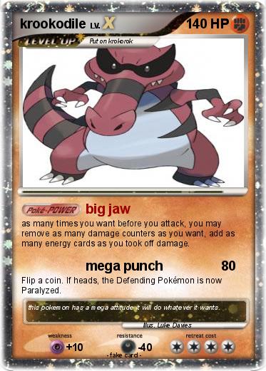 Pokemon krookodile