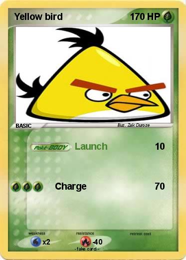 Pokemon Yellow bird