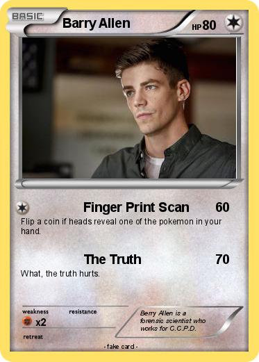 Pokemon Barry Allen