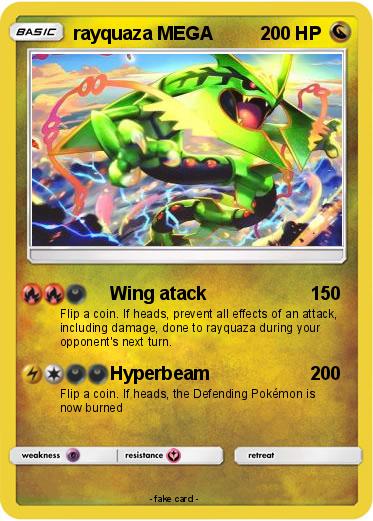 Pokemon rayquaza MEGA