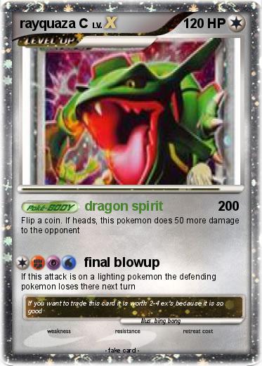 Pokemon rayquaza C