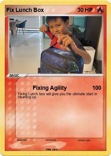 Pokemon Fix Lunch Box