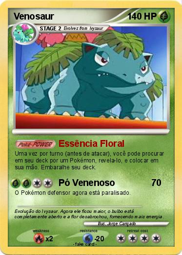 Pokemon Venosaur