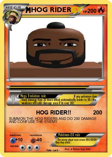 Pokemon HOG RIDER