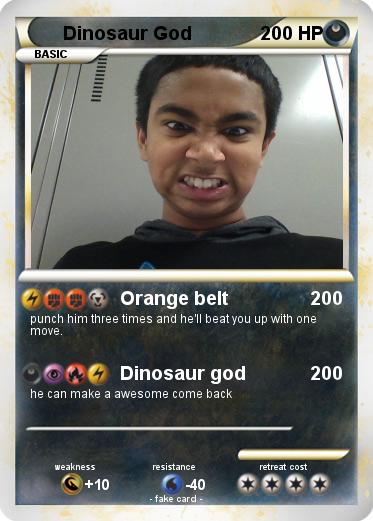 Pokemon Dinosaur God
