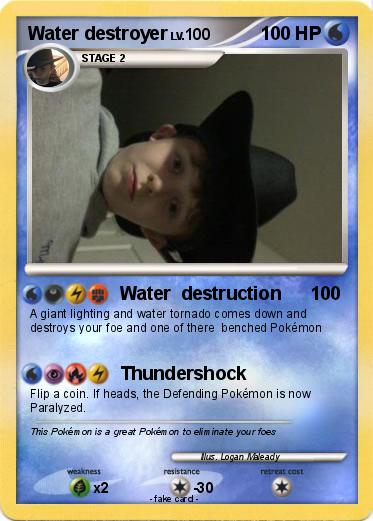 Pokemon Water destroyer