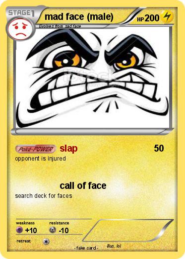 Pokemon mad face (male)