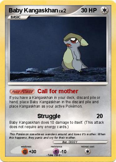Pokemon Baby Kangaskhan