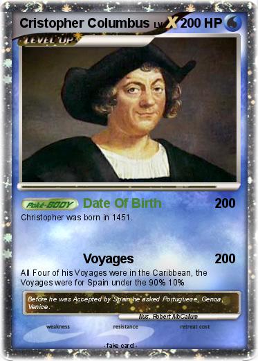 Pokemon Cristopher Columbus