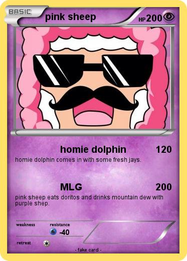Pokemon pink sheep