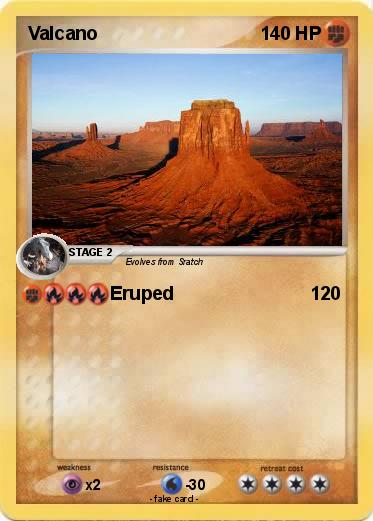 Pokemon Valcano