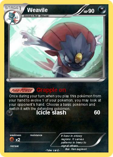 Pokemon Weavile