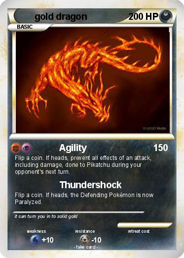 Pokemon gold dragon