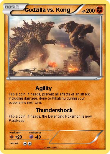 Pokemon Godzilla vs. Kong Pokemon Godzilla vs. Kong