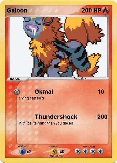 Pokemon Galoon