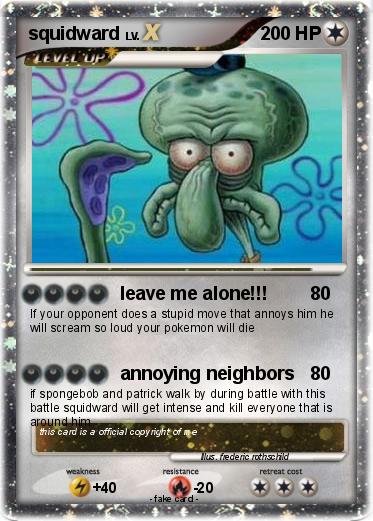 Pokemon squidward