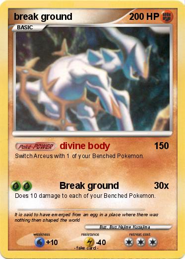 Pokemon break ground