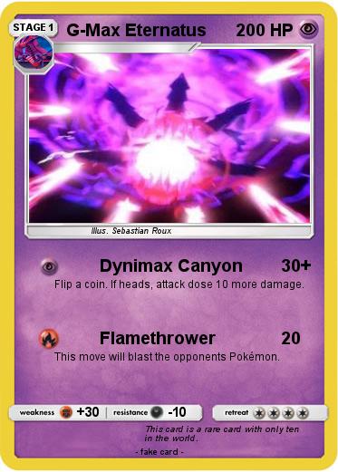 Pokemon G-Max Eternatus