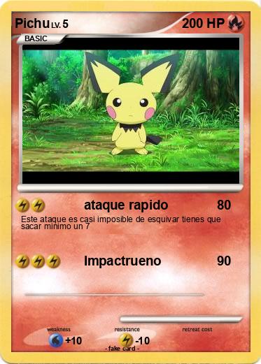Pokemon Pichu