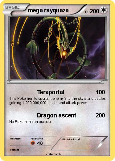 Pokemon mega rayquaza