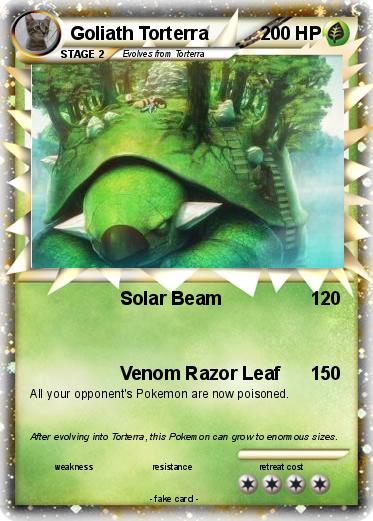 Pokemon Goliath Torterra