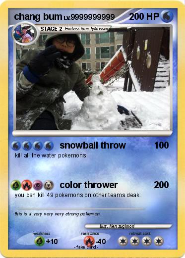 Pokemon chang bum