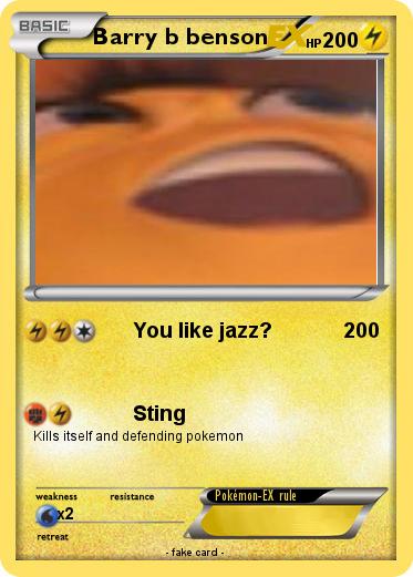 Pokemon Barry b benson