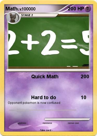 Pokemon Math