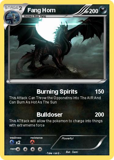 Pokemon Fang Horn