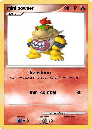 Pokemon mini bowser