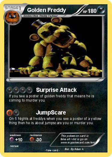 Pokemon Golden Freddy