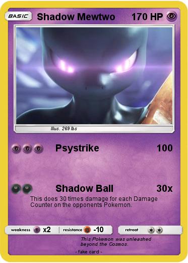 Pokemon Shadow Mewtwo