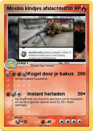 Pokemon Moslim kindjes afslachter