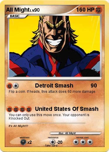 Pokemon All Might