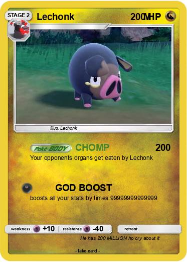 Pokemon Lechonk                           M