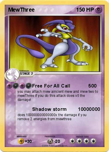 Pokemon MewThree