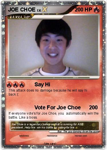 Pokemon JOE CHOE