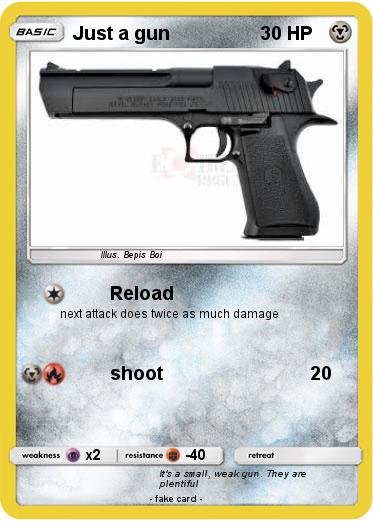 Pokemon Just a gun