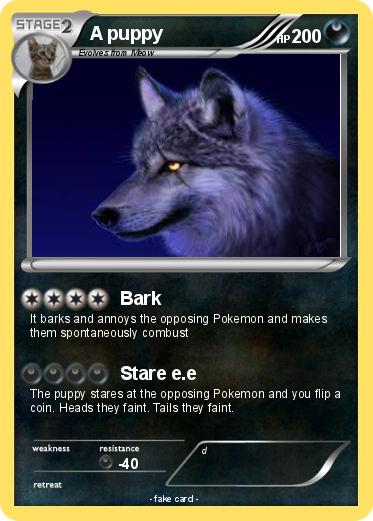 Pokemon A puppy