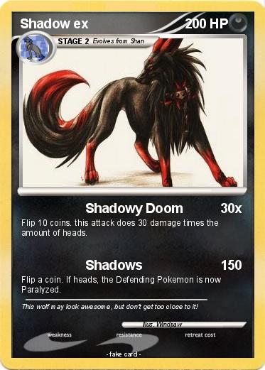 Pokemon Shadow ex Pokemon Shadow ex