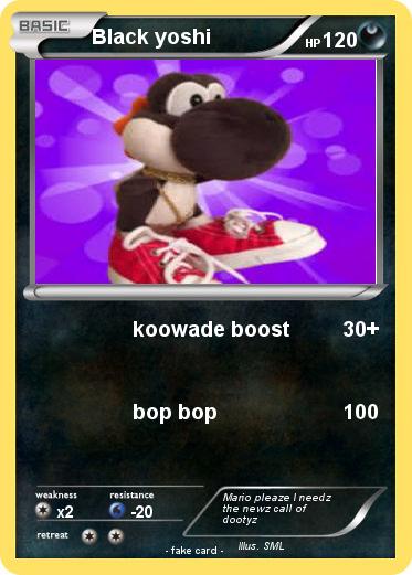 Pokemon Black yoshi