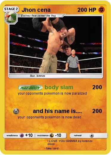 Pokemon Jhon cena