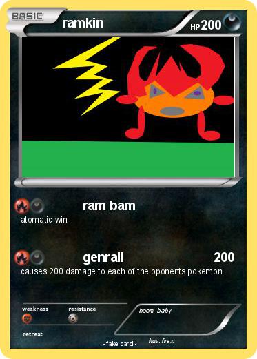 Pokemon ramkin