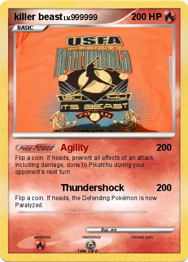 Pokemon killer beast