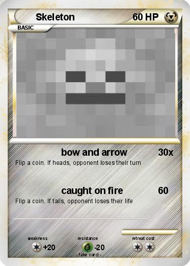 Pokemon Skeleton