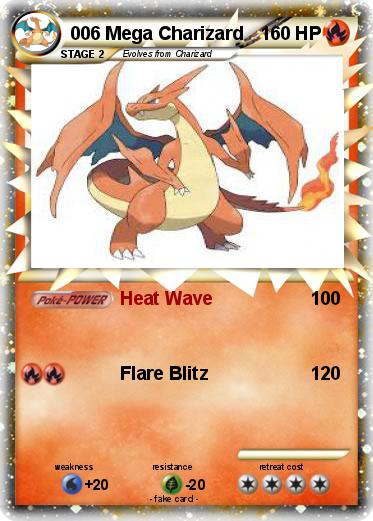 Pokemon 006 Mega Charizard