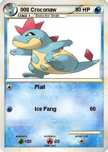 Pokemon 008 Croconaw