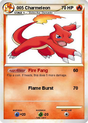 Pokemon 005 Charmeleon