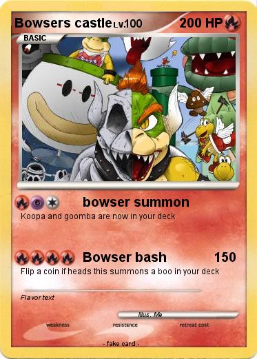 Pokemon Bowsers castle