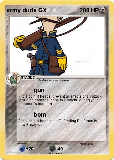 Pokemon army dude GX                                                                                                   0
